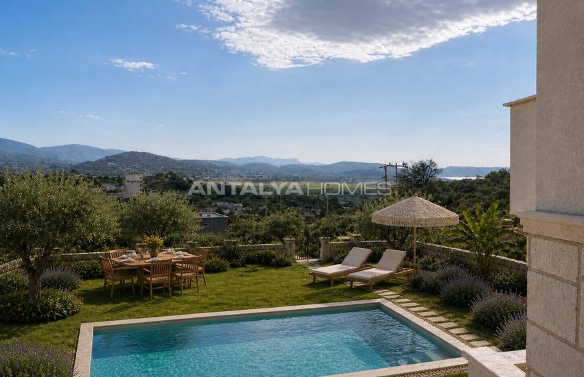 Fristående Hus Och Parhus Nära Flygplats I Bodrum 9