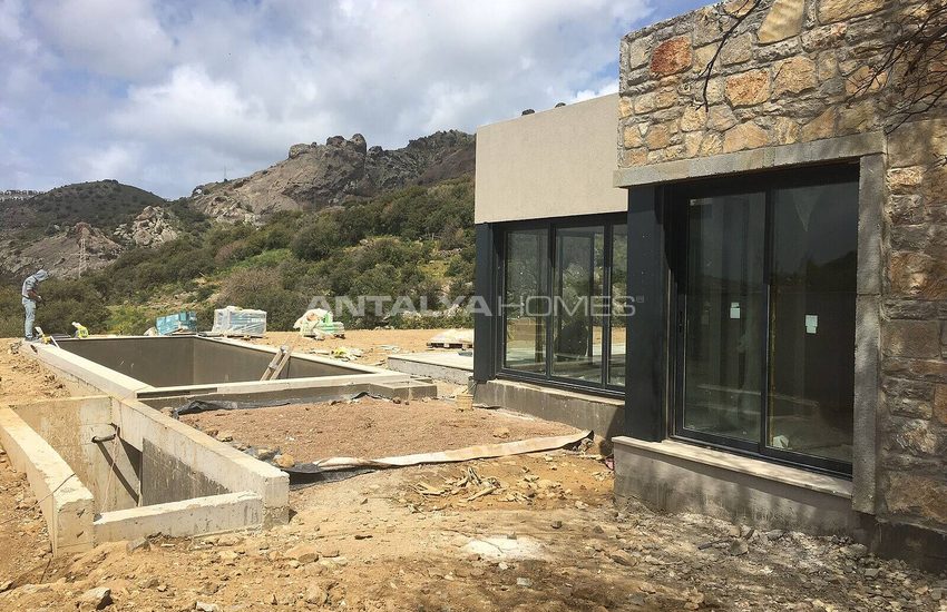 Poolhouses Met Zee- En Valleizicht In Bodrum, Turkije 8