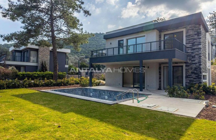 Custom Design Villas in a Secure Complex in Bodrum, Torba