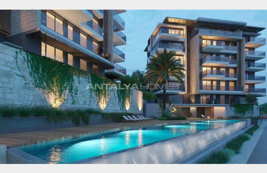 Luxus-wohnungen In Einem Komplex Mit Annehmlichkeiten In Mugla Milas