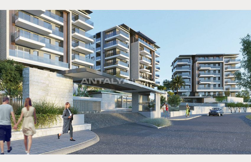 Luxus-wohnungen In Einem Komplex Mit Annehmlichkeiten In Mugla Milas 3