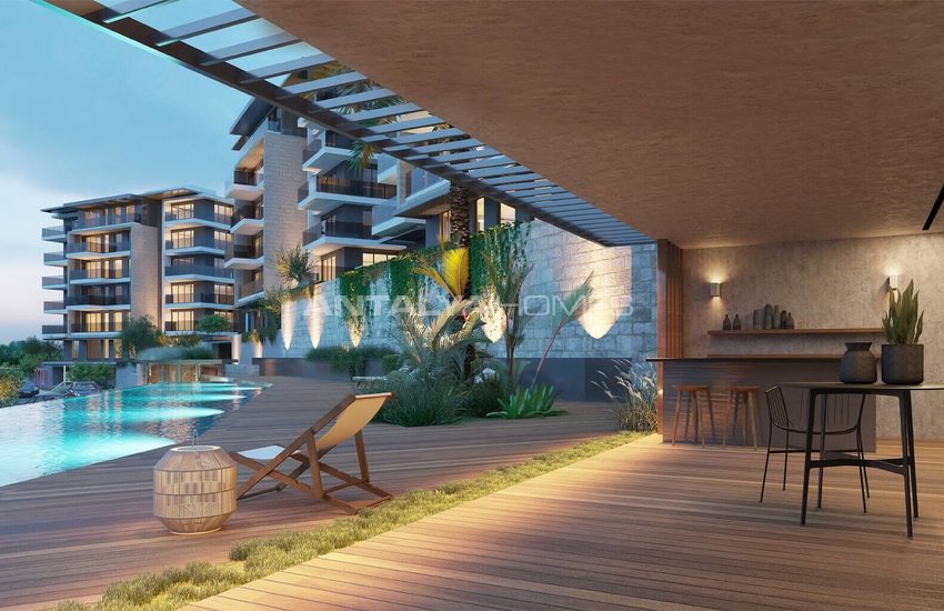 Luxus-wohnungen In Einem Komplex Mit Annehmlichkeiten In Mugla Milas 7