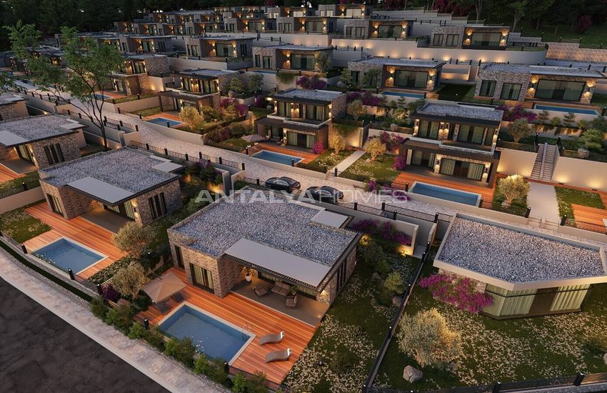 Villas En Pierre Avec Vue Sur Mer À Bodrum Yalikavak 1