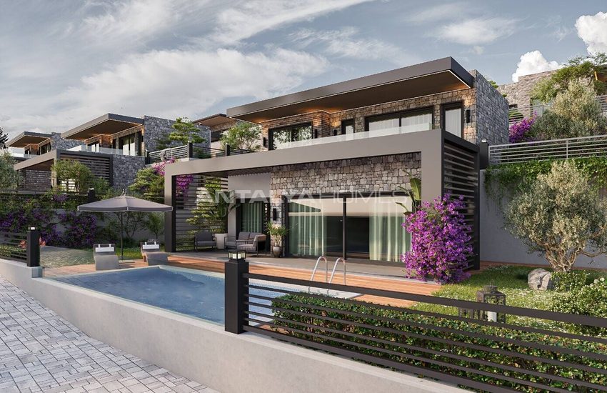 Villas En Pierre Avec Vue Sur Mer À Bodrum Yalikavak 3
