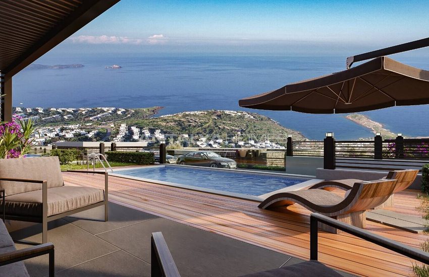 Villas En Pierre Avec Vue Sur Mer À Bodrum Yalikavak 6