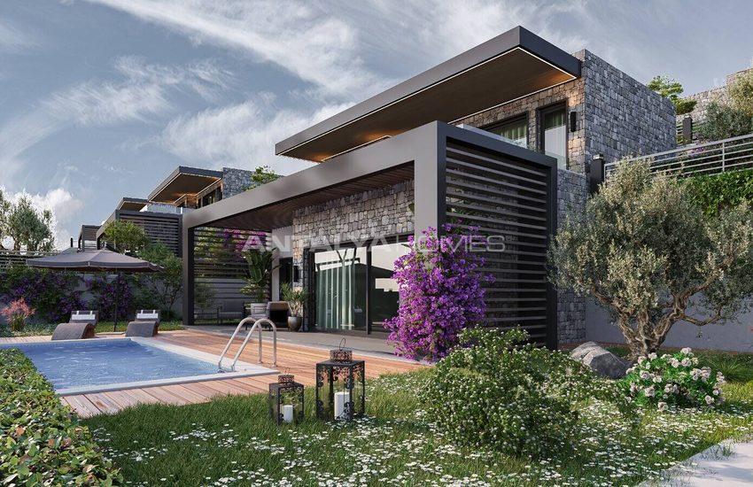 Villas En Pierre Avec Vue Sur Mer À Bodrum Yalikavak 9