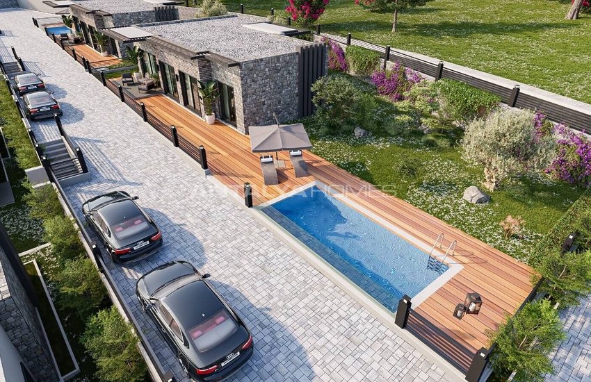 Villas En Pierre Avec Vue Sur Mer À Bodrum Yalikavak 12