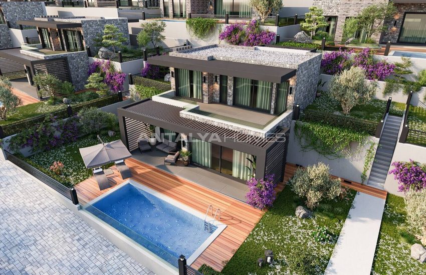 Villas En Pierre Avec Vue Sur Mer À Bodrum Yalikavak 13