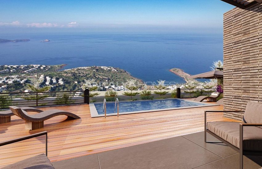 Villas En Pierre Avec Vue Sur Mer À Bodrum Yalikavak
