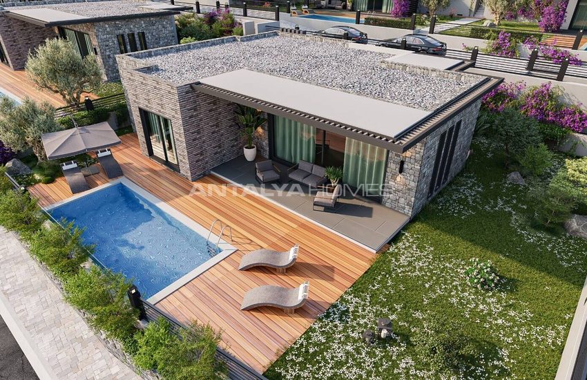 Villas En Pierre Avec Vue Sur Mer À Bodrum Yalikavak 4