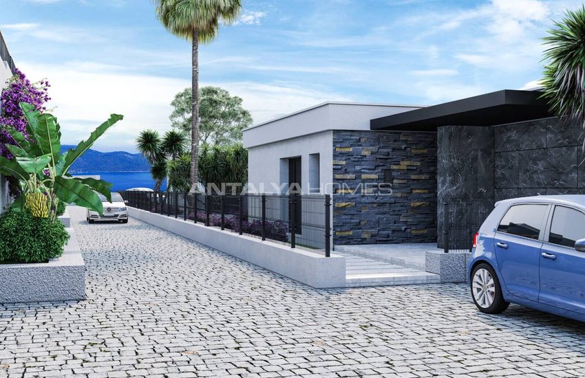 Detached Houses with Panoramic Sea Views in Bodrum Turkey 12
