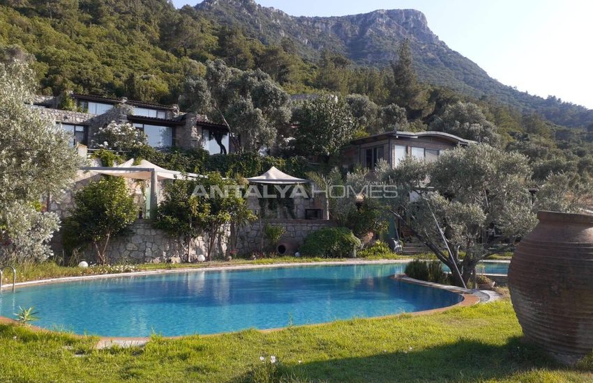 خانه های روستایی در میان فضای سبز در بدروم 1
