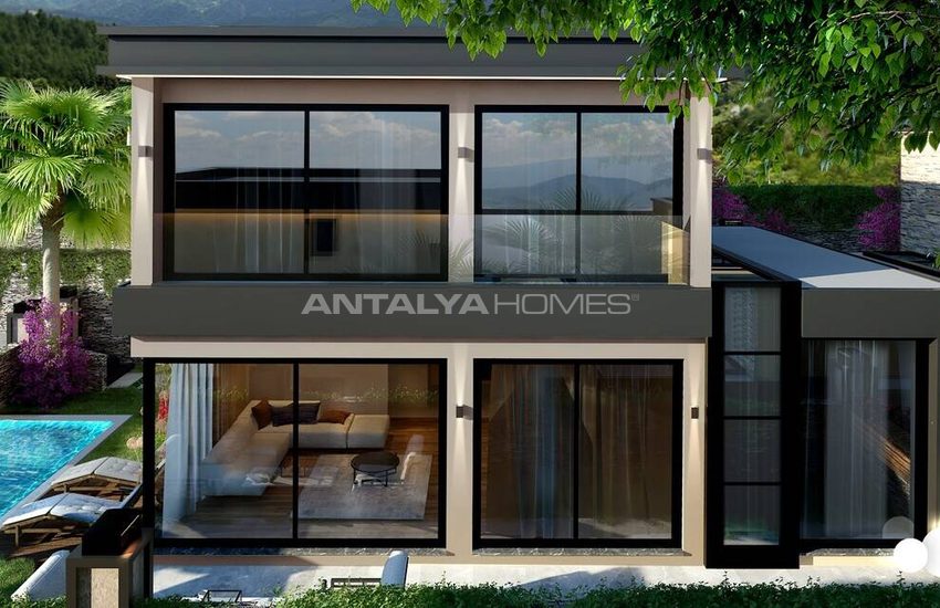 Detached Villas with Private Beach in Mugla Bogazici 6