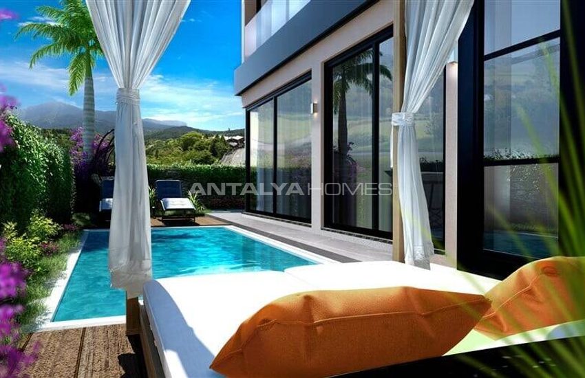 Detached Villas with Private Beach in Mugla Bogazici 3