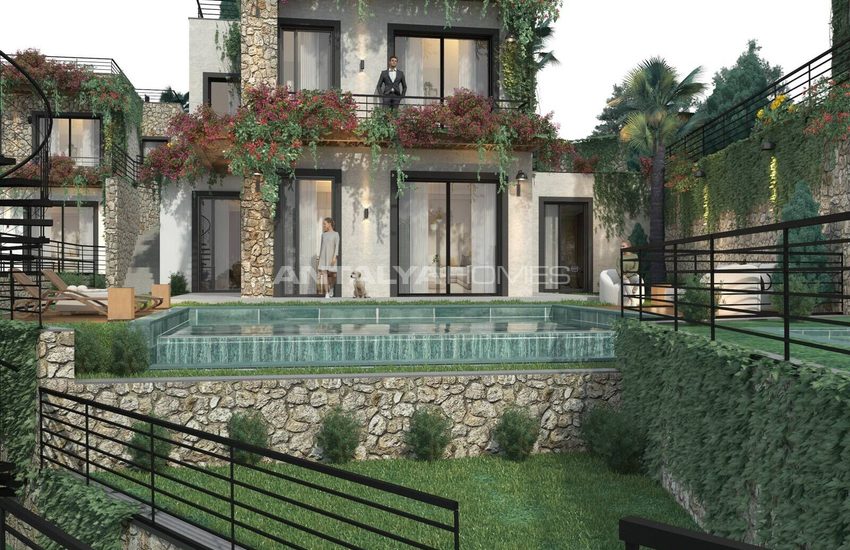 Wohnungen In Einem Neuen Projekt Mit Privaten Pools In Bodrum Mugla 2