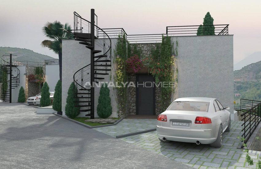 Wohnungen In Einem Neuen Projekt Mit Privaten Pools In Bodrum Mugla 6