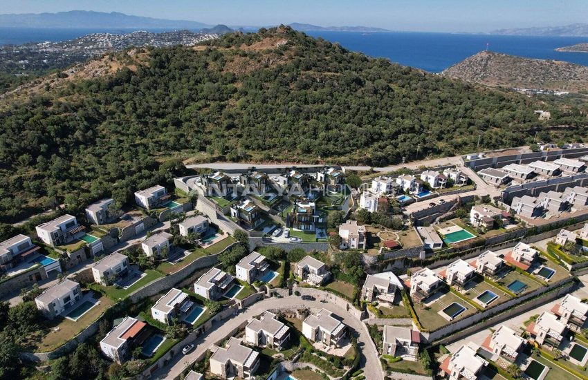 Wohnungen In Einem Neuen Projekt Mit Privaten Pools In Bodrum Mugla 14