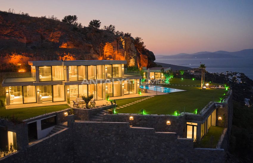 Luxushäuser Mit Privatstrand In Exklusiver Region In Bodrum 1