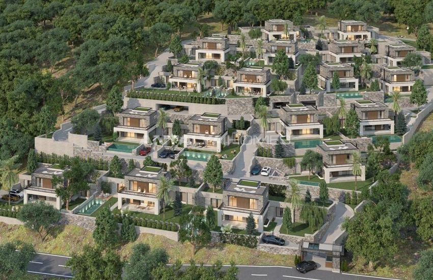 Vrijstaande Villa's Met Uitzicht Op De Natuur In Yaliciftlik Bodrum 17