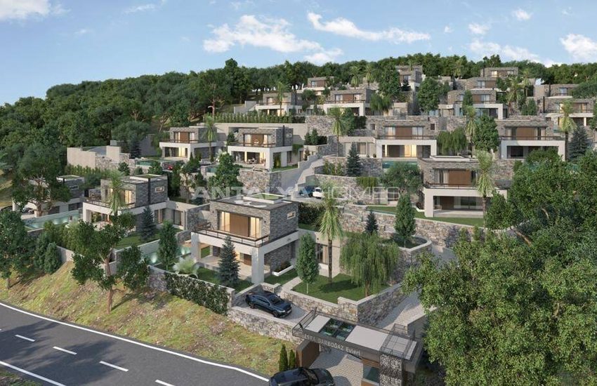 Vrijstaande Villa's Met Uitzicht Op De Natuur In Yaliciftlik Bodrum 16