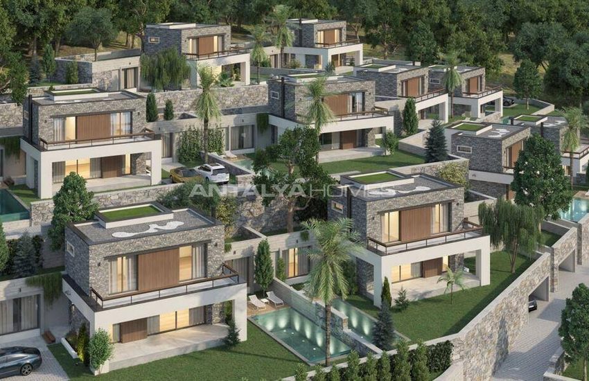 Vrijstaande Villa's Met Uitzicht Op De Natuur In Yaliciftlik Bodrum 15