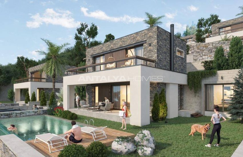 Vrijstaande Villa's Met Uitzicht Op De Natuur In Yaliciftlik Bodrum 3