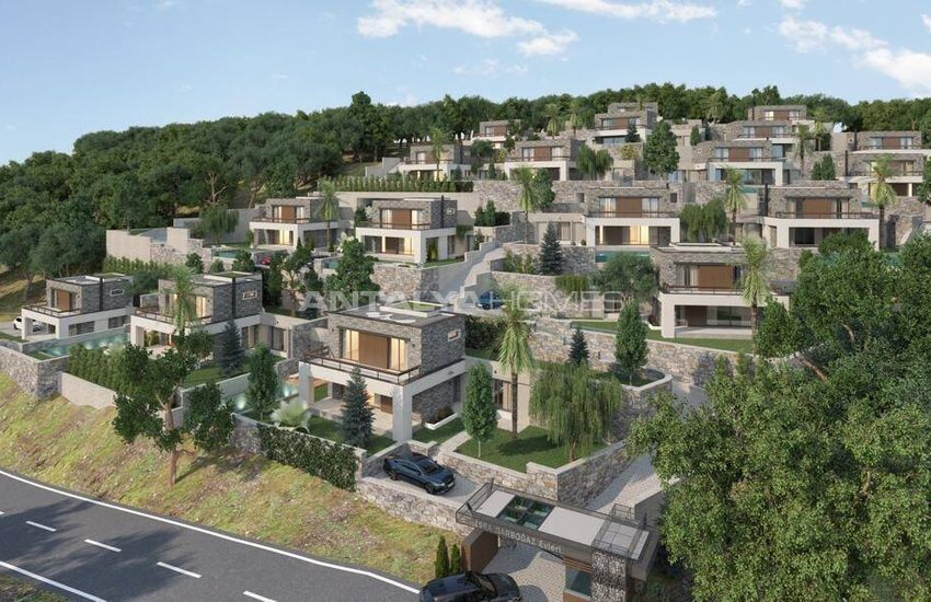 Vrijstaande Villa's Met Uitzicht Op De Natuur In Yaliciftlik Bodrum 13