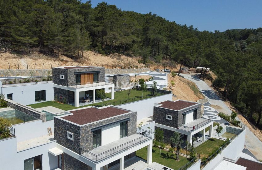 Vrijstaande Villa's Met Uitzicht Op De Natuur In Yaliciftlik Bodrum 14