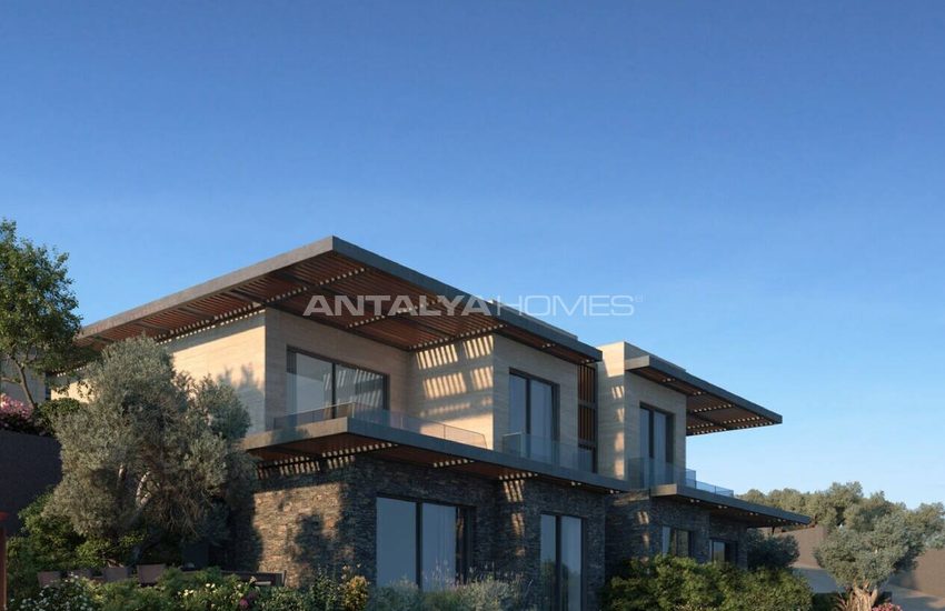 Sea View Properties in a Complex with Pool in Bodrum Gundogan 2