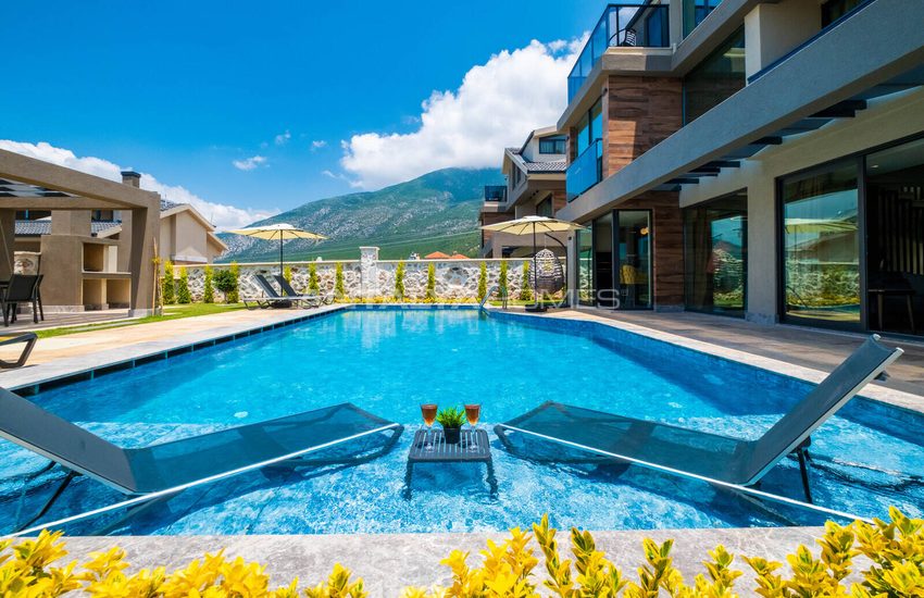 3+1 Villa Met Privézwembad En Sauna In Oludeniz, Turkije 4