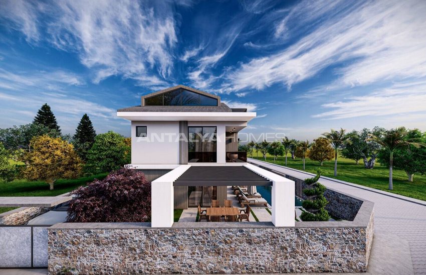 Villa 5+1 Avec Piscine Et Jacuzzi À Fethiye En Turquie 8