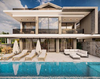 Fethiye Merkez'de Havuz, Jakuzi ve Saunalı 5+1 Villa 1