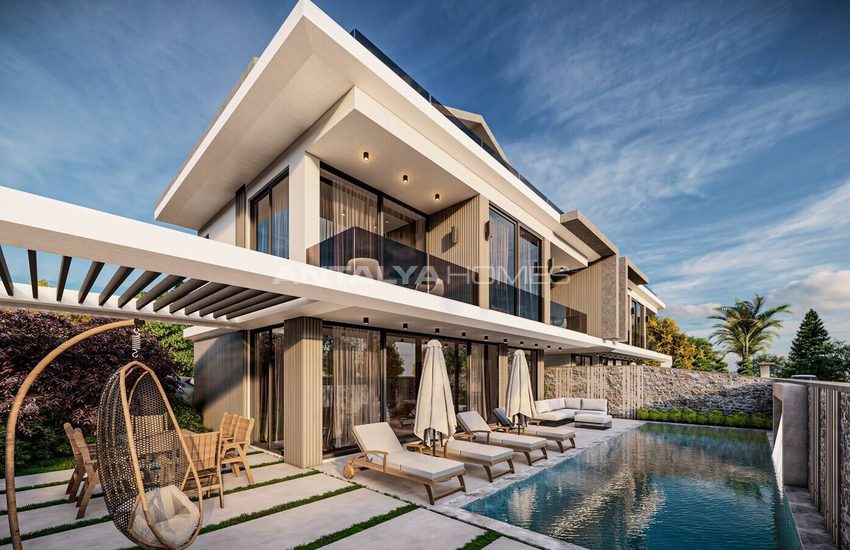Villa 5+1 Avec Piscine Et Jacuzzi À Fethiye En Turquie 1