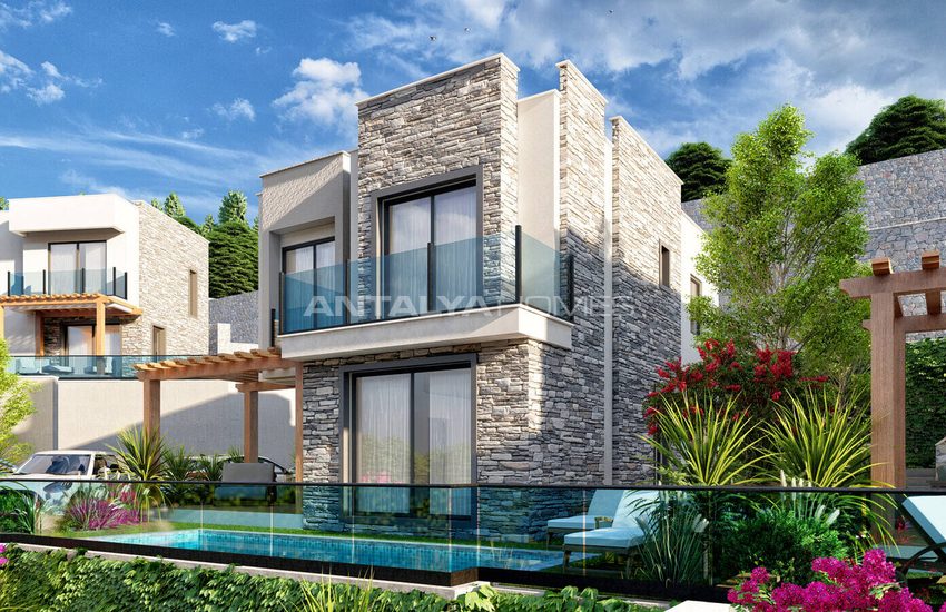 Villen Mit Meerblick Und Intelligentem Haussystem In Mugla Bodrum 13