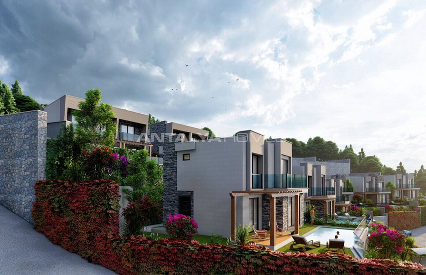Villen Mit Meerblick Und Intelligentem Haussystem In Mugla Bodrum 19