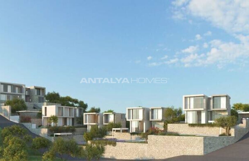 Bodrum Kıyıkışlacık'ta Plaj'a 500 M Mesafede Müstakil Villalar 5