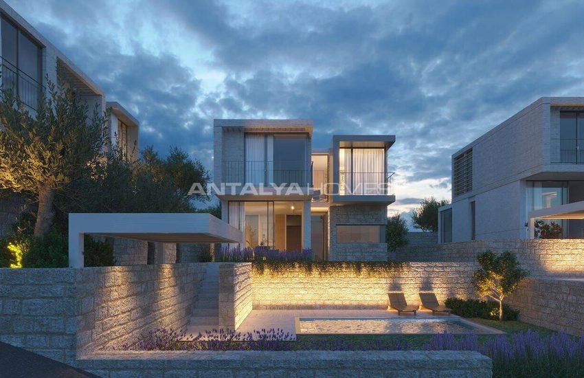 Bodrum Kıyıkışlacık'ta Plaj'a 500 M Mesafede Müstakil Villalar 4