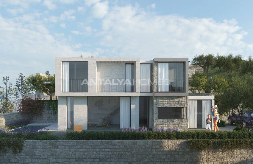 Bodrum Kıyıkışlacık'ta Plaj'a 500 M Mesafede Müstakil Villalar 6