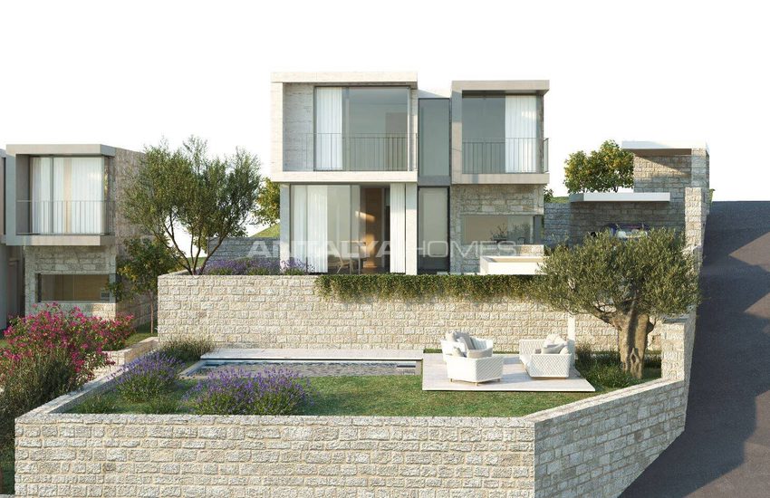 Bodrum Kıyıkışlacık'ta Plaj'a 500 M Mesafede Müstakil Villalar 7