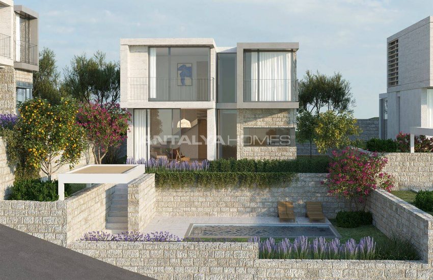 Bodrum Kıyıkışlacık'ta Plaj'a 500 M Mesafede Müstakil Villalar 8