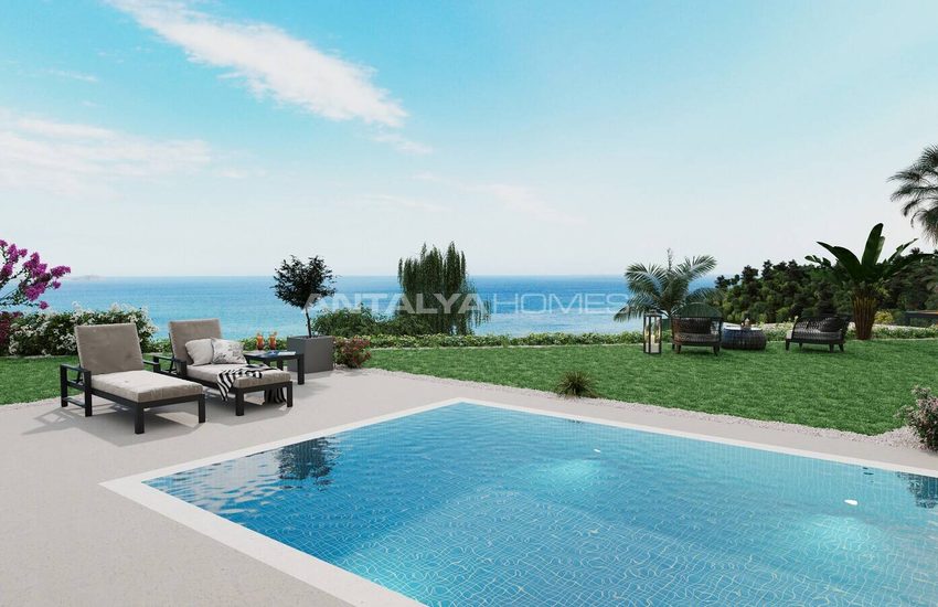 Stone Clad Sea View Detached Villas in Bodrum Yalikavak 14
