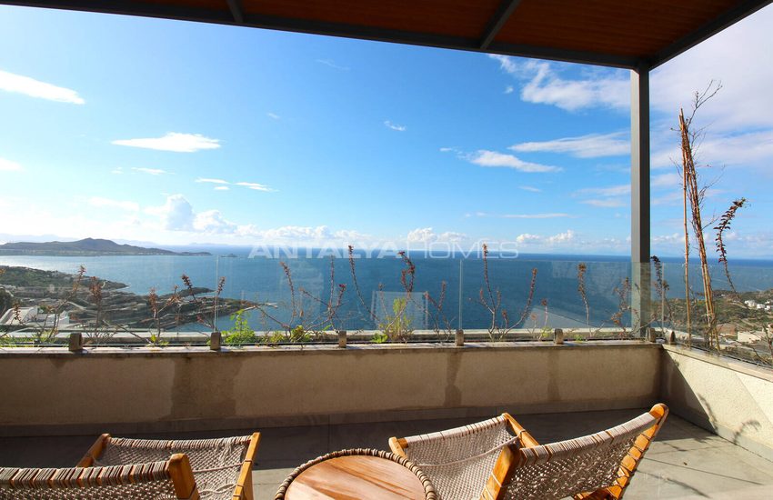 Stone Clad Sea View Detached Villas in Bodrum Yalikavak 8