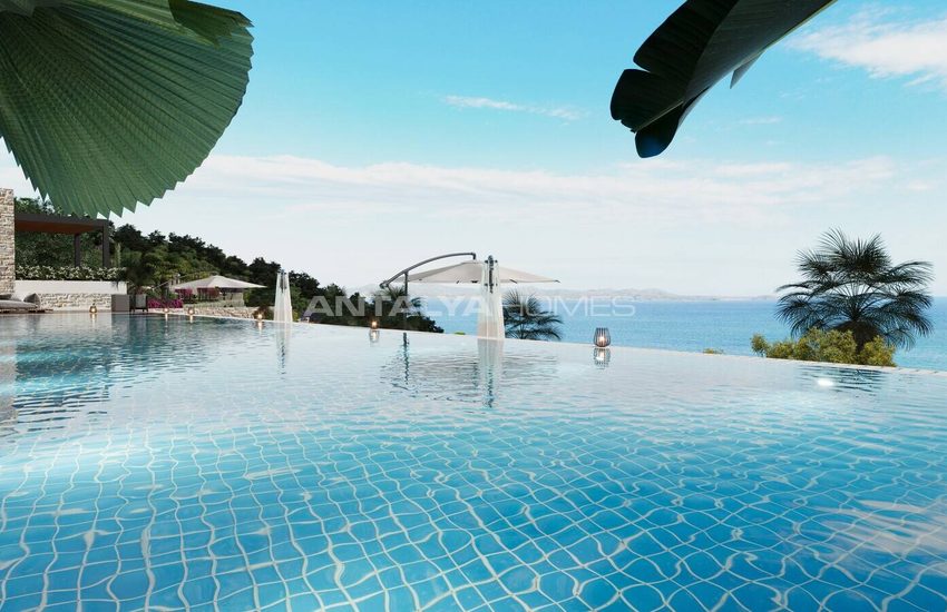 Wohnungen Mit Meerblick In Einer Sicheren Anlage In Bodrum Yalikavak 5