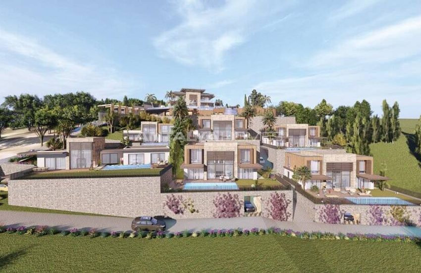 Villa's Met Zeezicht In De Buurt Van Yalıkavak Marina Bodrum 3