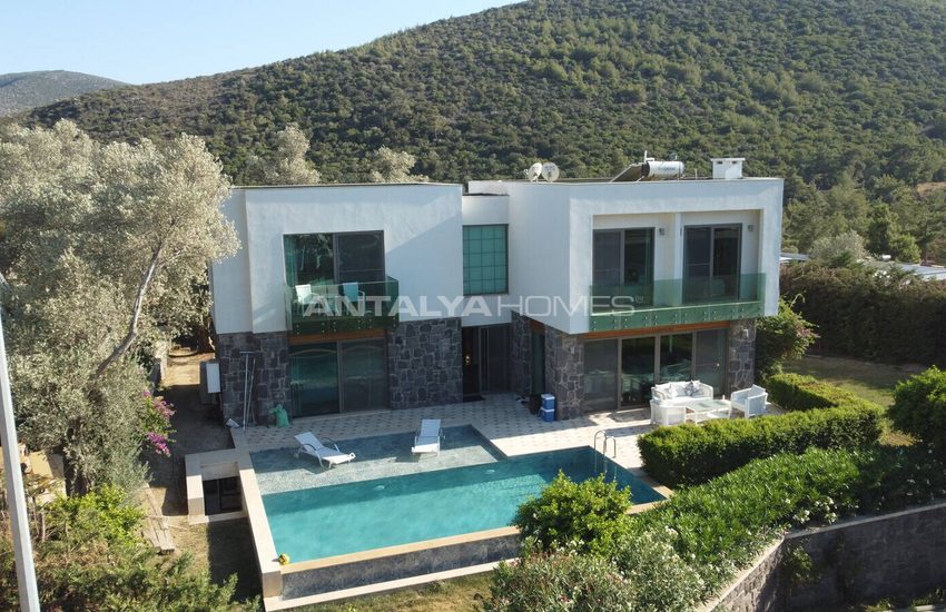 Maison Individuelle Avec Piscine Et Jardin Privés À Bodrum