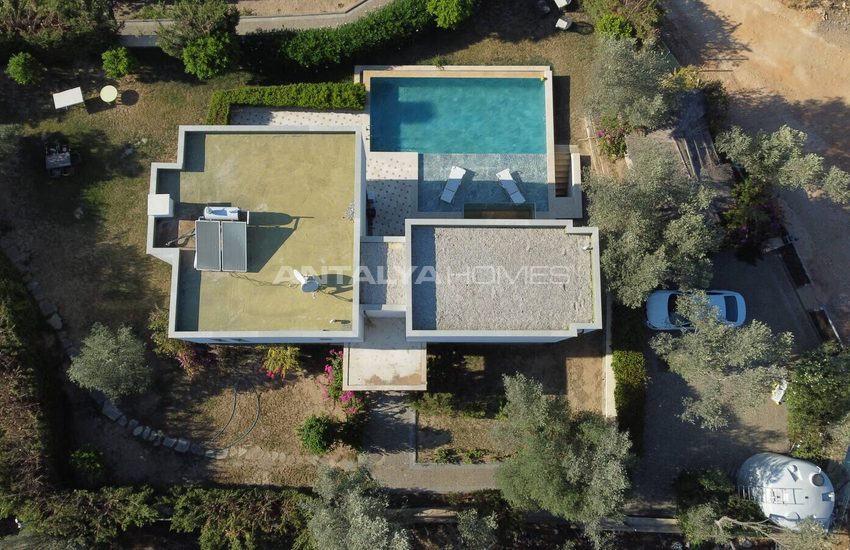 Maison Individuelle Avec Piscine Et Jardin Privés À Bodrum 20
