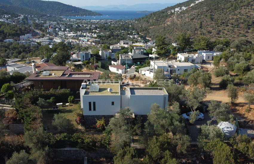 Maison Individuelle Avec Piscine Et Jardin Privés À Bodrum 11