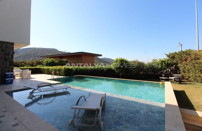 Maison Individuelle Avec Piscine Et Jardin Privés À Bodrum 1
