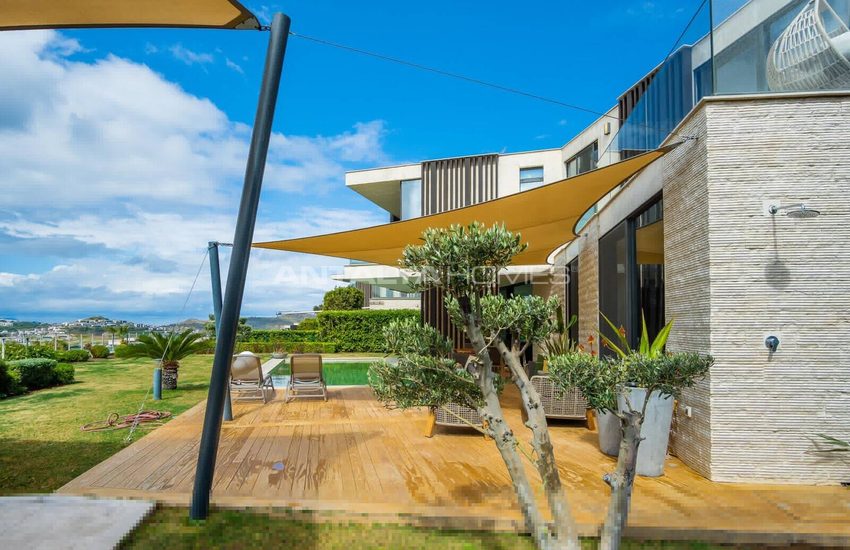 Gemeubileerde Villa Met Zeezicht En Privéstrand In Bodrum 11