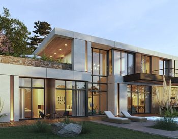 Fristående Duplex Hus Med Rymlig Design I Bodrum Turkbuku 2